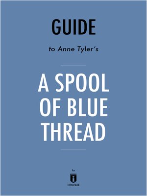 book a spool of blue thread book a spool of blue thread